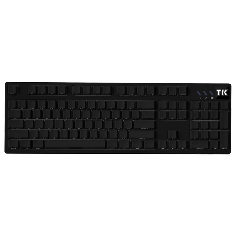RECCAZR TK104 Custom Mechanical Keyboard Tri-mode Wireless Gaming Keyboard, Gasket, RGB, Hot-swappable, Multimedia Roll