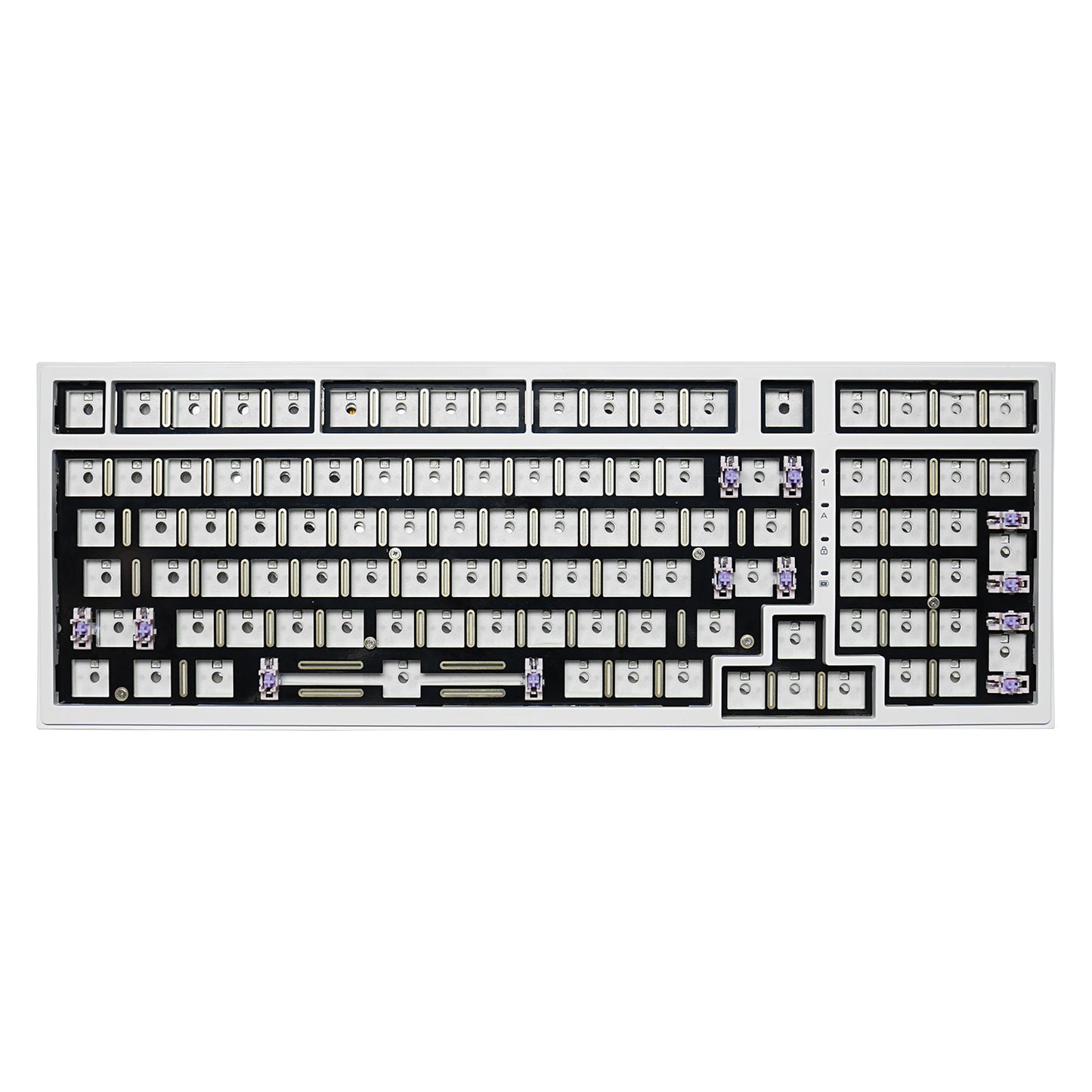 RECCAZR R99-PRO Mechanical keyboard kit, RGB, Gasket, Hot-swap, Tri-mode Gaming Keyboard Kit