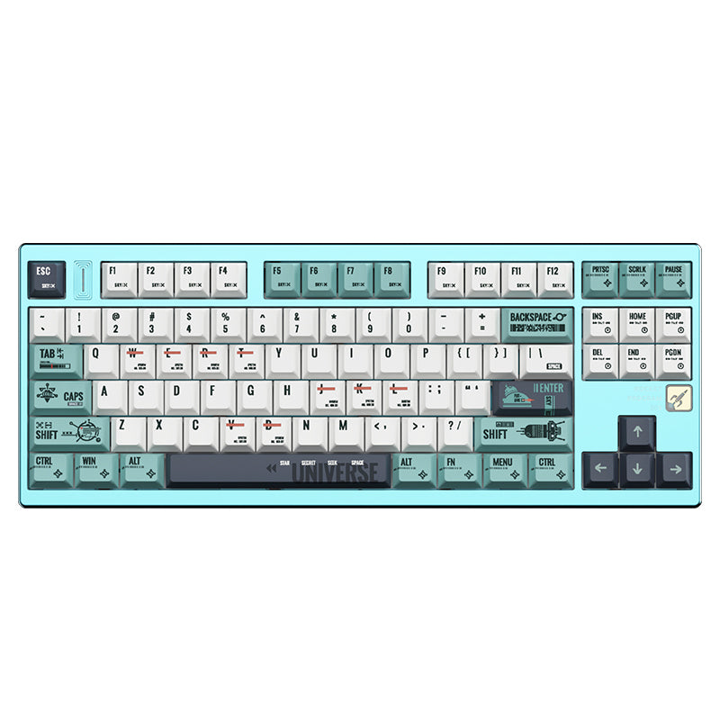 RECCAZR Rocket 80 Gasket Aluminum Custom Wireless Mechanical Keyboard Sound Control Tri-mode Wireless gaming keyboard