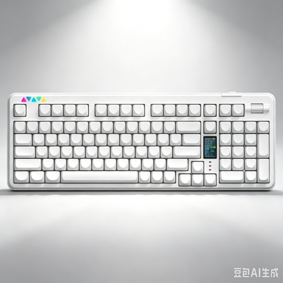 RECCAZR R102 Mechanical Keyboard,Tri-mode Wireless gaming keyboard, Hot-swap, RGB, PBT Keycaps(Pearlescent Series)