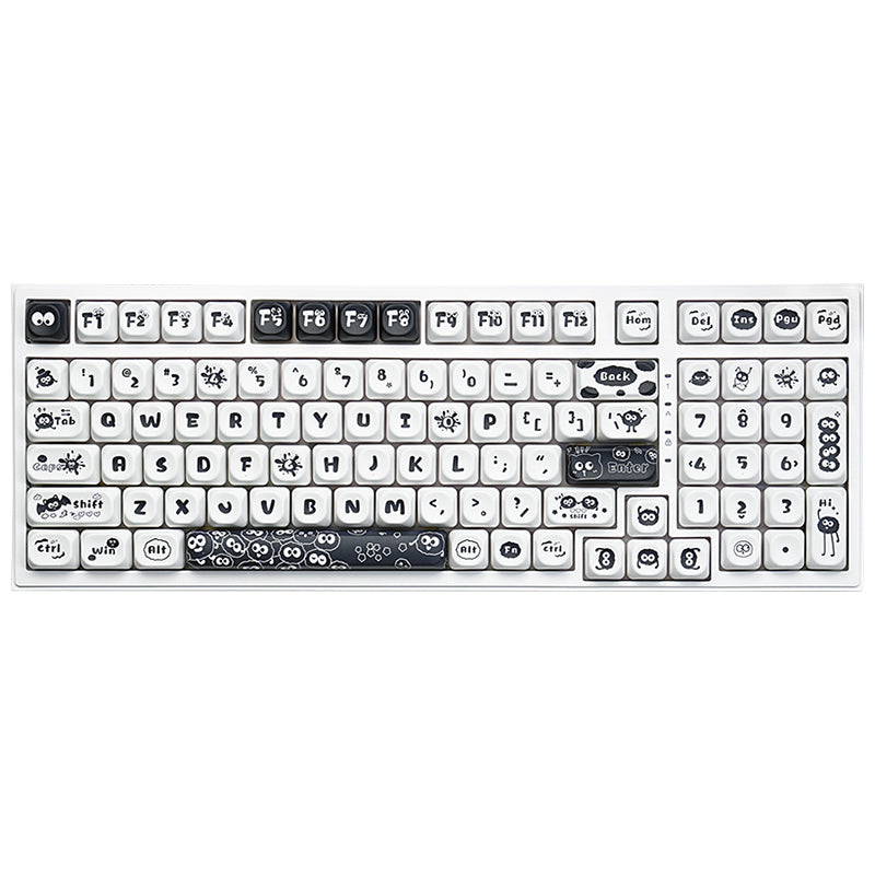 RECCAZR R99-PRO Custom Wireless Mechanical Keyboard RGB Backlit Tri-mode Bluetooth/Type-c Wired/Wireless Gaming Keyboard Hotswappable Silent Office Keyboard for PC Laptop Computer