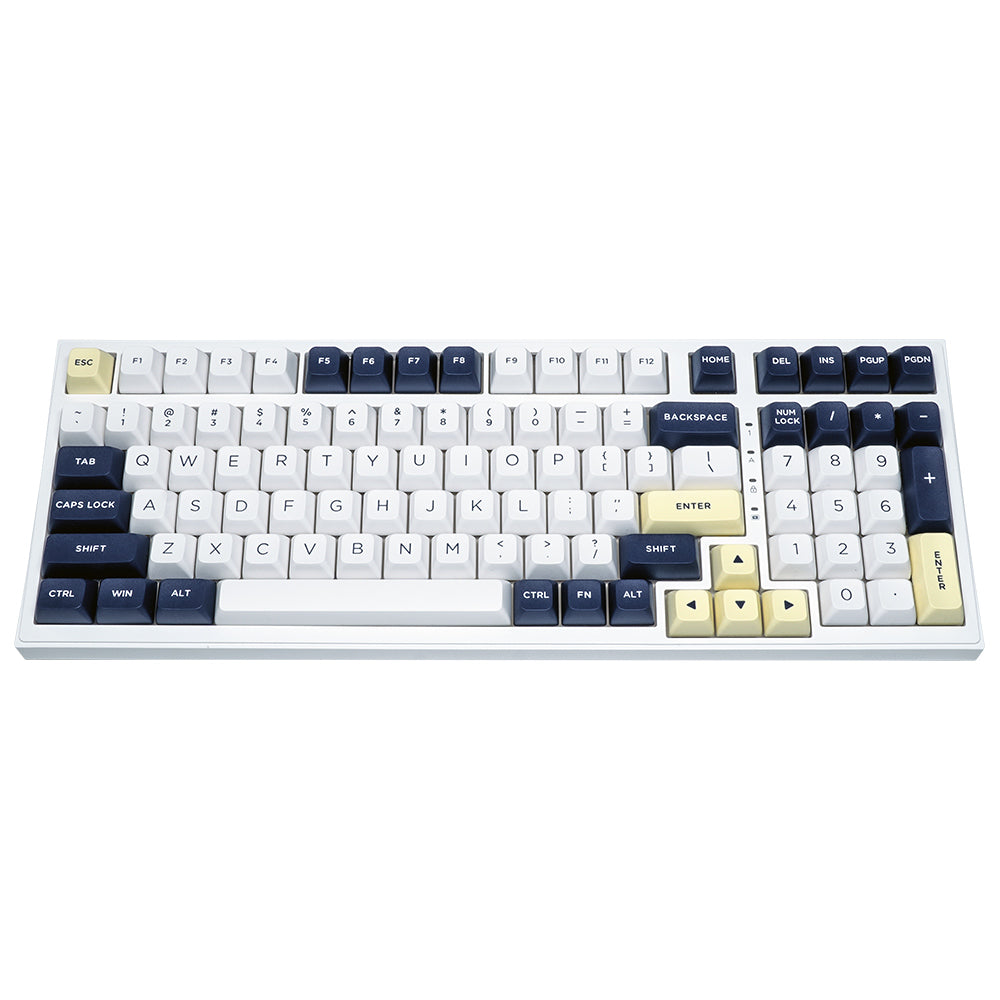 RECCAZR R99-PRO Custom Wireless Mechanical Keyboard RGB Backlit Tri-mode Bluetooth/Type-c Wired/Wireless Gaming Keyboard Hotswappable Silent Office Keyboard for PC Laptop Computer
