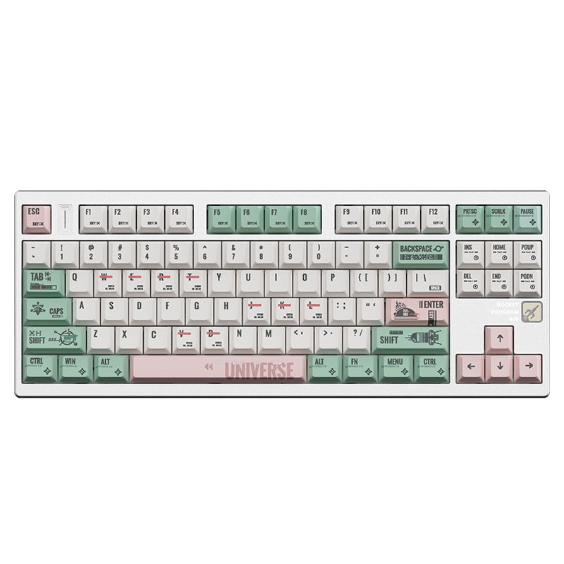 RECCAZR Rocket 80 Gasket Aluminum Custom Wireless Mechanical Keyboard Sound Control Tri-mode Wireless gaming keyboard