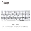 RECCAZR R102 Mechanical Keyboard,Tri-mode Wireless gaming keyboard, Ho