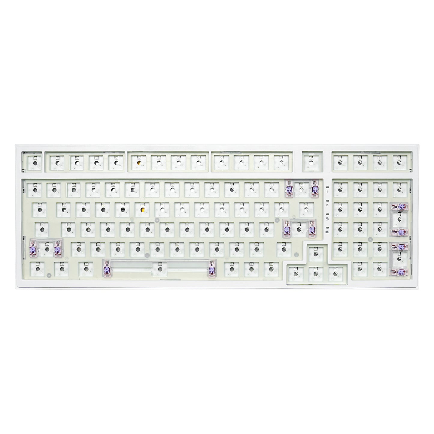 RECCAZR R99-PRO Mechanical keyboard kit, RGB, Gasket, Hot-swap, Tri-mode Gaming Keyboard Kit