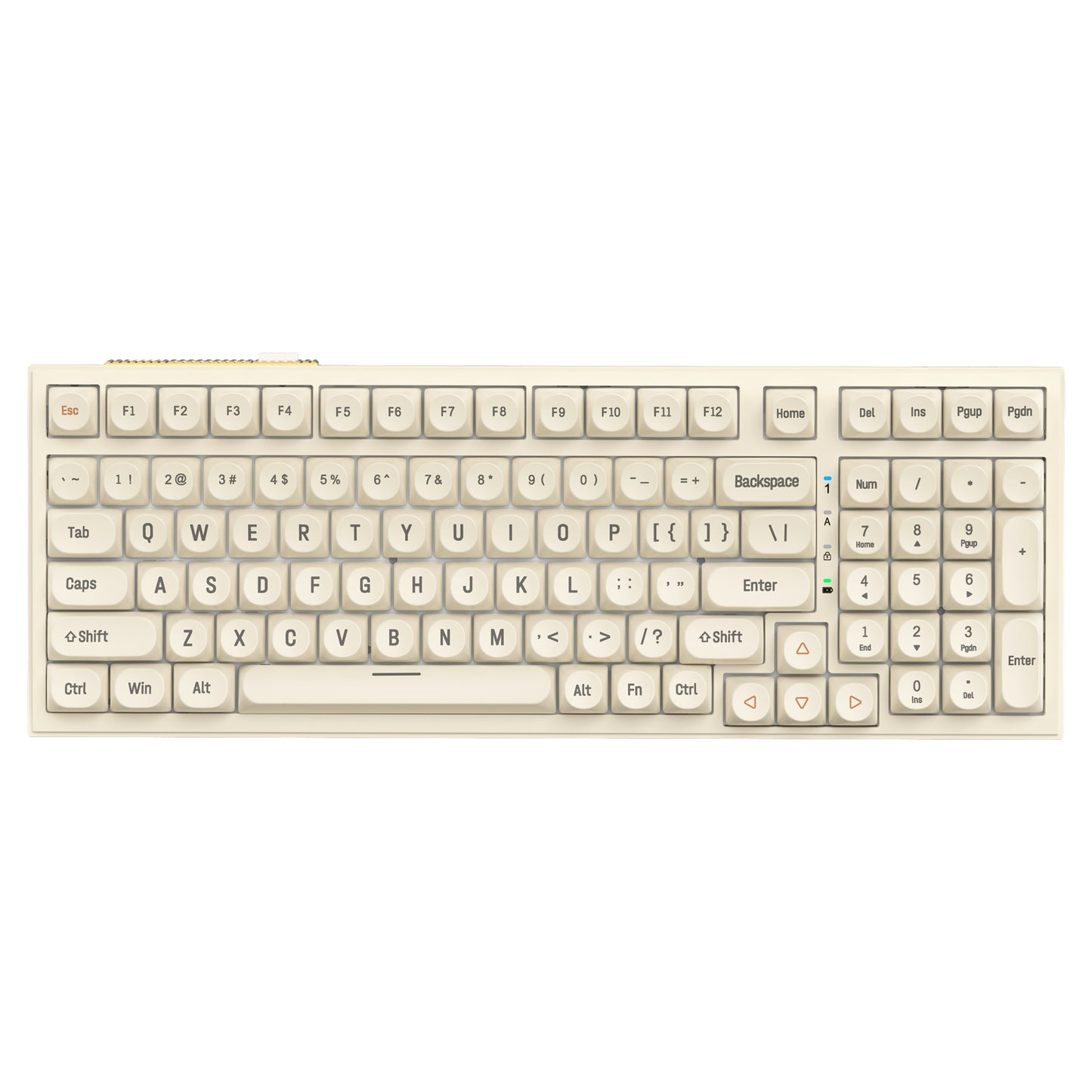 RECCAZR R99-PRO Custom Wireless Mechanical Keyboard RGB Backlit Tri-mode Bluetooth/Type-c Wired/Wireless Gaming Keyboard Hotswappable Silent Office Keyboard for PC Laptop Computer