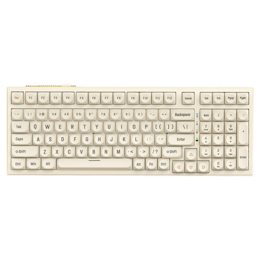 RECCAZR R99-PRO Custom Wireless Mechanical Keyboard RGB Backlit Tri-mode Bluetooth/Type-c Wired/Wireless Gaming Keyboard Hotswappable Silent Office Keyboard for PC Laptop Computer