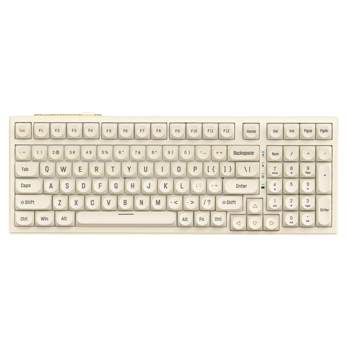 RECCAZR R99-PRO Custom Wireless Mechanical Keyboard RGB Backlit Tri-mode Bluetooth/Type-c Wired/Wireless Gaming Keyboard Hotswappable Silent Office Keyboard for PC Laptop Computer