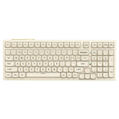 RECCAZR R99-PRO Custom Wireless Mechanical Keyboard RGB Backlit Tri-mode Bluetooth/Type-c Wired/Wireless Gaming Keyboard Hotswappable Silent Office Keyboard for PC Laptop Computer