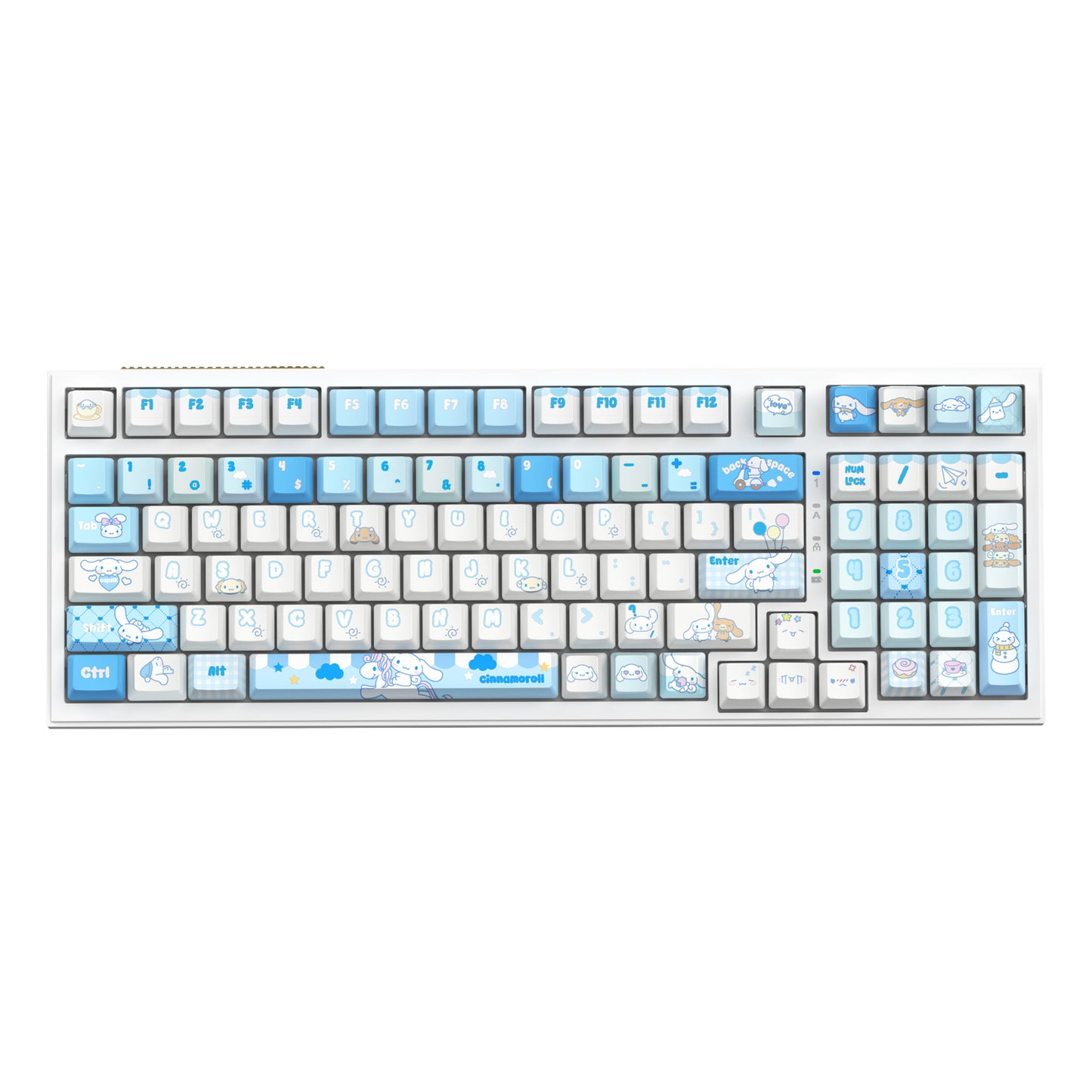 RECCAZR R99-PRO Custom Wireless Mechanical Keyboard RGB Backlit Tri-mode Bluetooth/Type-c Wired/Wireless Gaming Keyboard Hotswappable Silent Office Keyboard for PC Laptop Computer