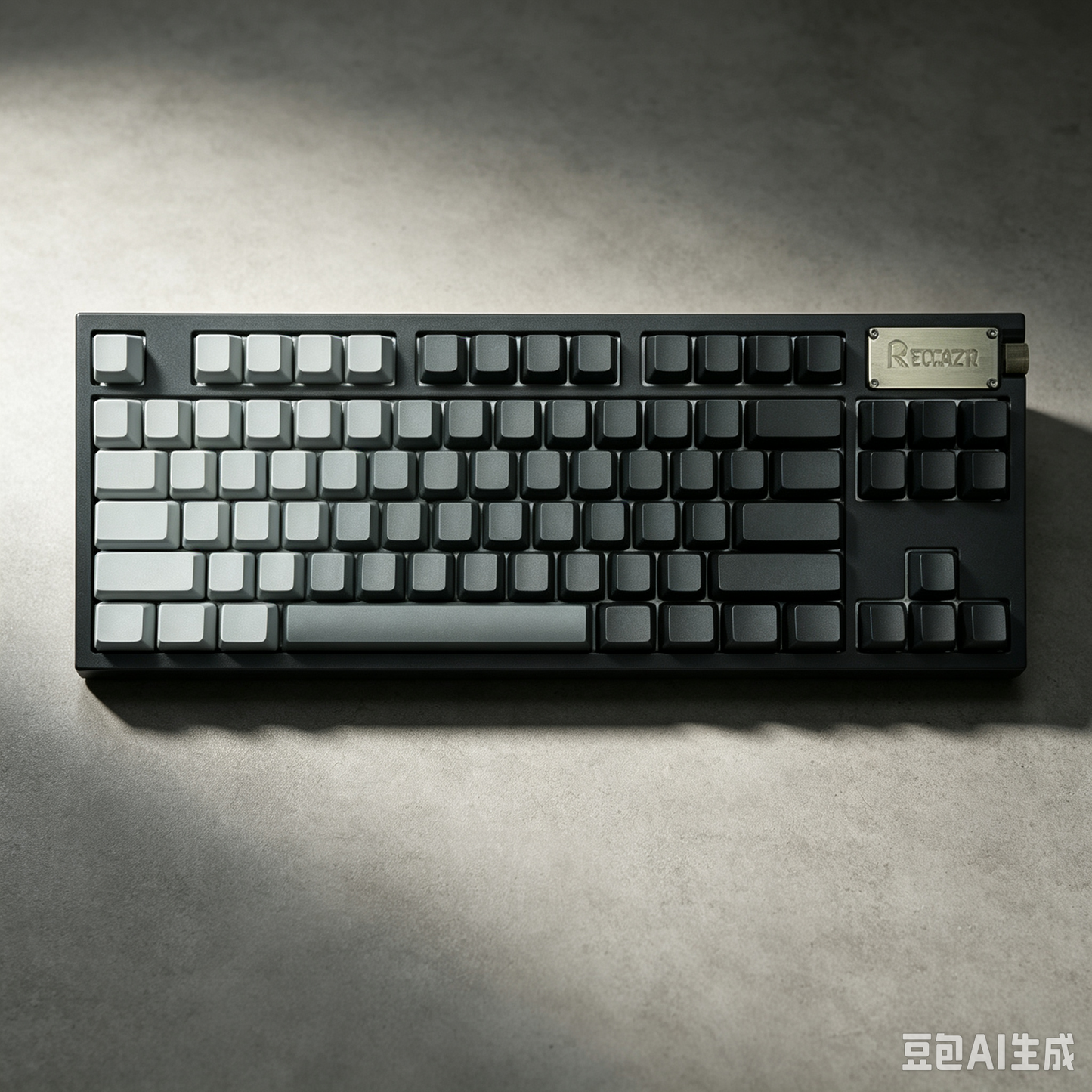 RECCAZR S87-PRO Custom Mechanical Keyboard, Tri-mode Wireless Gaming Keyboard with Screen