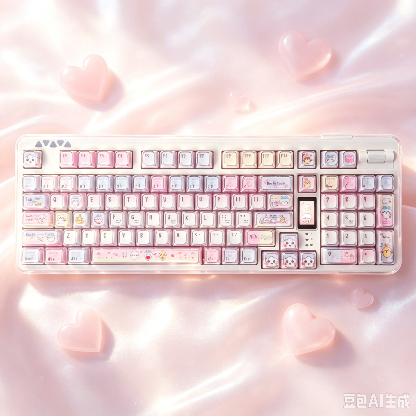 RECCAZR R102 Mechanical Keyboard,Tri-mode Wireless gaming keyboard, Hot-swap, RGB, PBT Keycaps