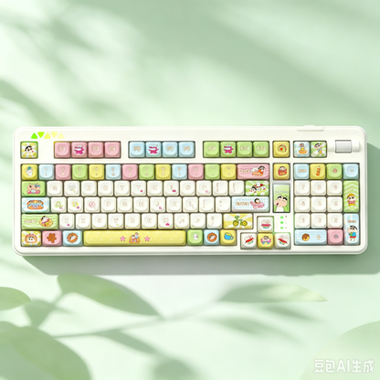 RECCAZR R102 Mechanical Keyboard,Tri-mode Wireless gaming keyboard, Hot-swap, RGB, PBT Keycaps