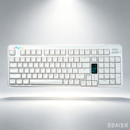 RECCAZR R102 Mechanical Keyboard,Tri-mode Wireless gaming keyboard, Hot-swap, RGB, PBT Keycaps