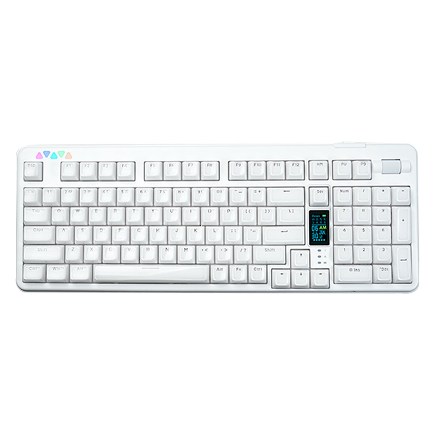RECCAZR R102 Mechanical Keyboard,Tri-mode Wireless gaming keyboard, Hot-swap, RGB, PBT Keycaps