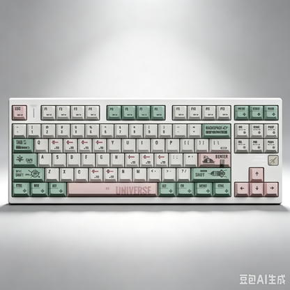RECCAZR Rocket 80 Gasket Aluminum Custom Wireless Mechanical Keyboard Sound Control Tri-mode Wireless gaming keyboard