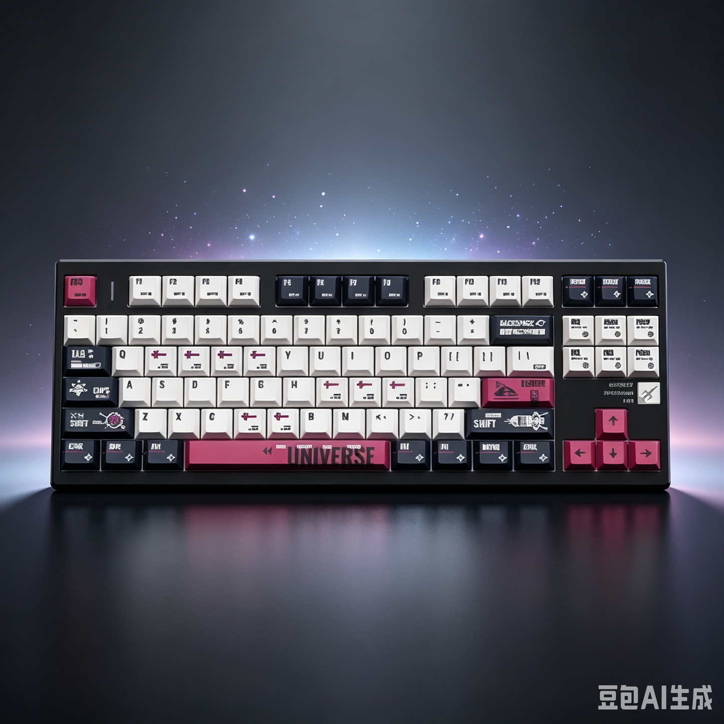 RECCAZR Rocket 80 Gasket Aluminum Custom Wireless Mechanical Keyboard Sound Control Tri-mode Wireless gaming keyboard