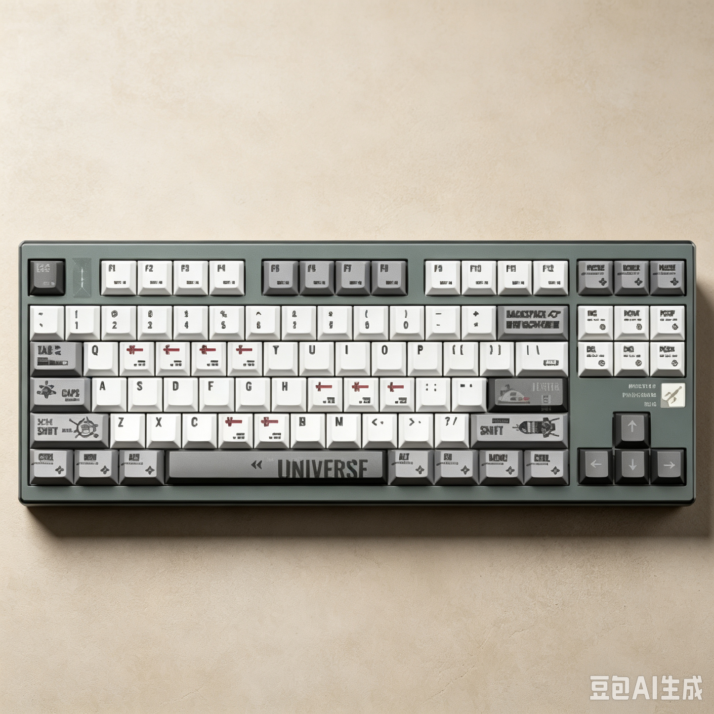 RECCAZR Rocket 80 Gasket Aluminum Custom Wireless Mechanical Keyboard Sound Control Tri-mode Wireless gaming keyboard