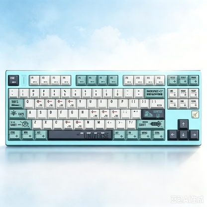 RECCAZR Rocket 80 Gasket Aluminum Custom Wireless Mechanical Keyboard Sound Control Tri-mode Wireless gaming keyboard