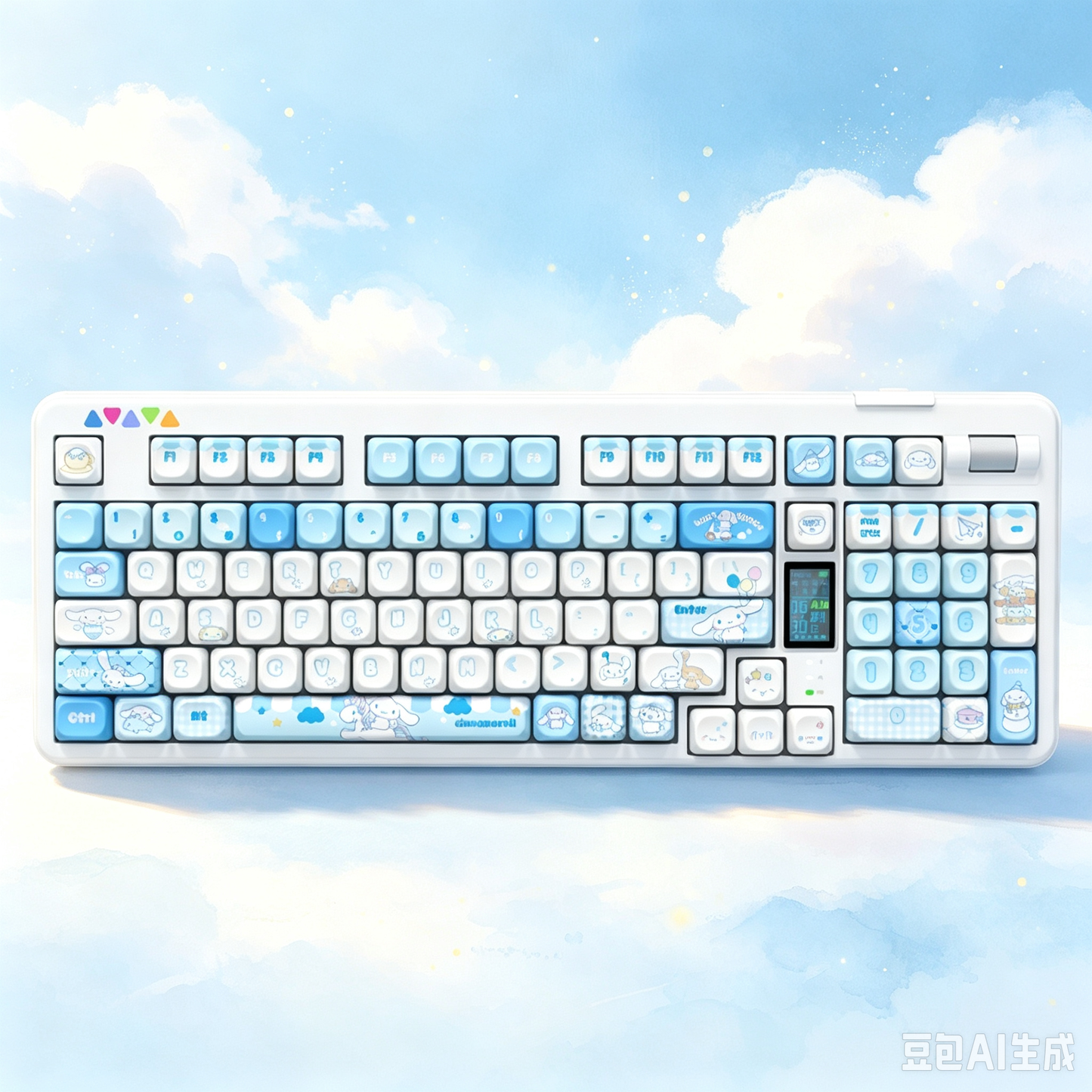 RECCAZR R102 Mechanical Keyboard,Tri-mode Wireless gaming keyboard, Hot-swap, RGB, PBT Keycaps