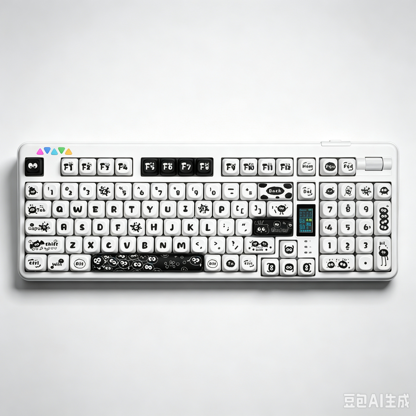 RECCAZR R102 Mechanical Keyboard,Tri-mode Wireless gaming keyboard, Hot-swap, RGB, PBT Keycaps