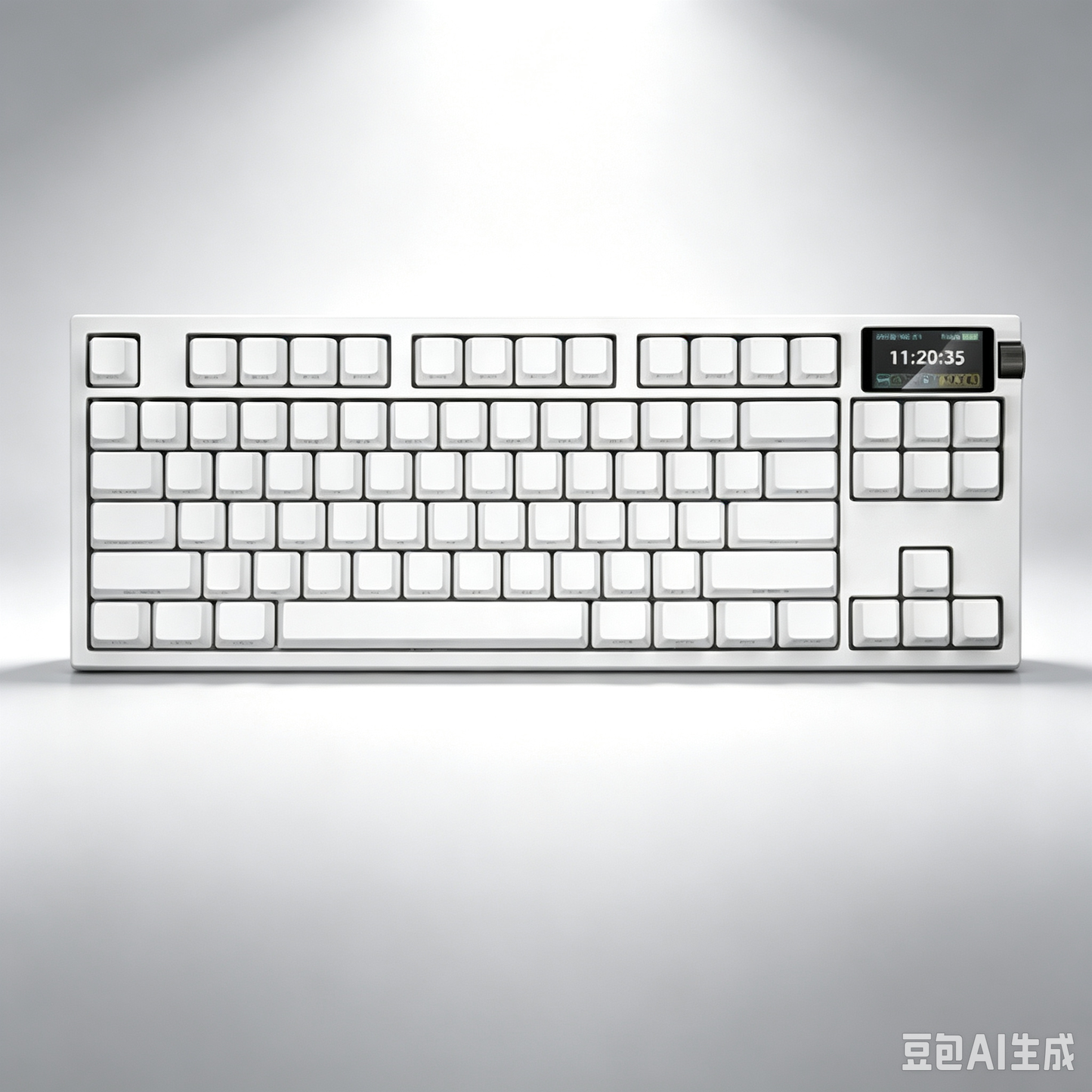 RECCAZR S87-PRO Custom Mechanical Keyboard, Tri-mode Wireless Gaming Keyboard with Screen