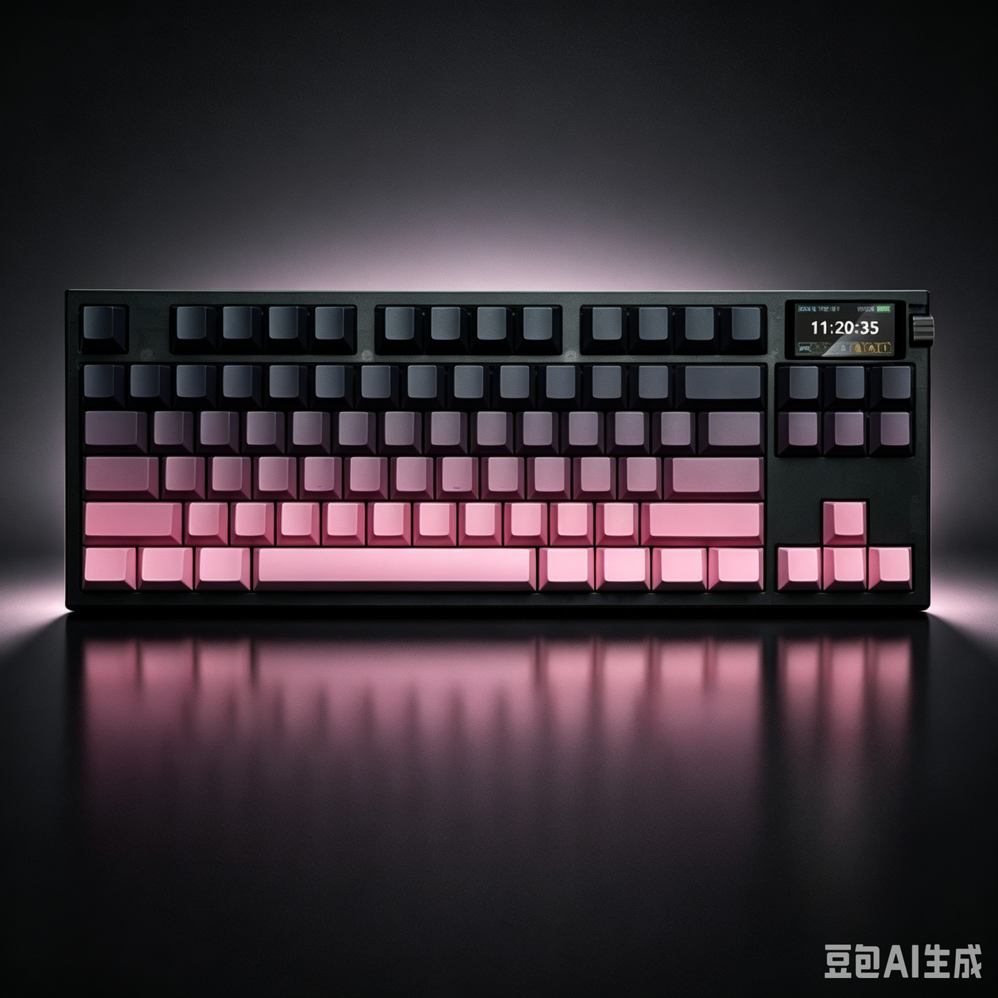 RECCAZR S87-PRO Custom Mechanical Keyboard, Tri-mode Wireless Gaming Keyboard with Screen