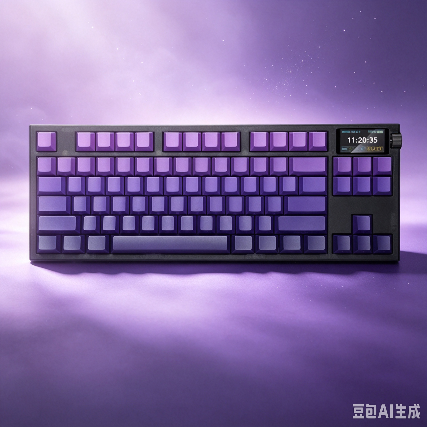 RECCAZR S87-PRO Custom Mechanical Keyboard, Tri-mode Wireless Gaming Keyboard with Screen