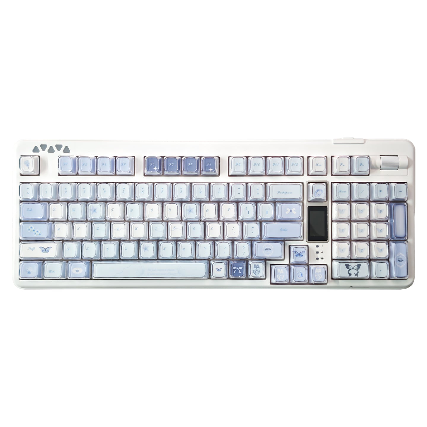 RECCAZR R102 Mechanical Keyboard,Tri-mode Wireless gaming keyboard, Hot-swap, RGB, PBT Keycaps