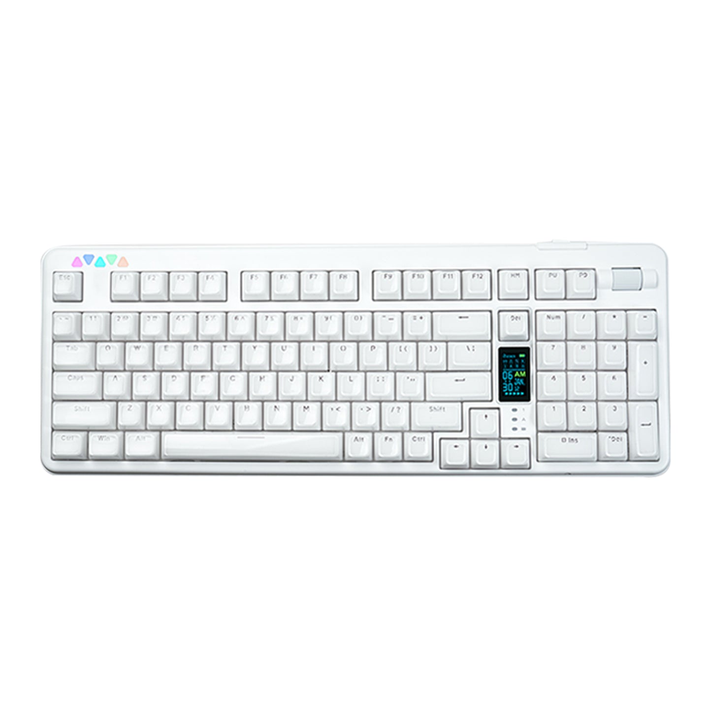 RECCAZR R102 Mechanical Keyboard,Tri-mode Wireless gaming keyboard, Hot-swap, RGB, PBT Keycaps