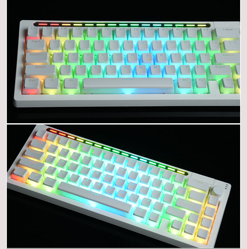 RECCAZR R66 RGB Sound Control Wireless Mechanical Keyboard