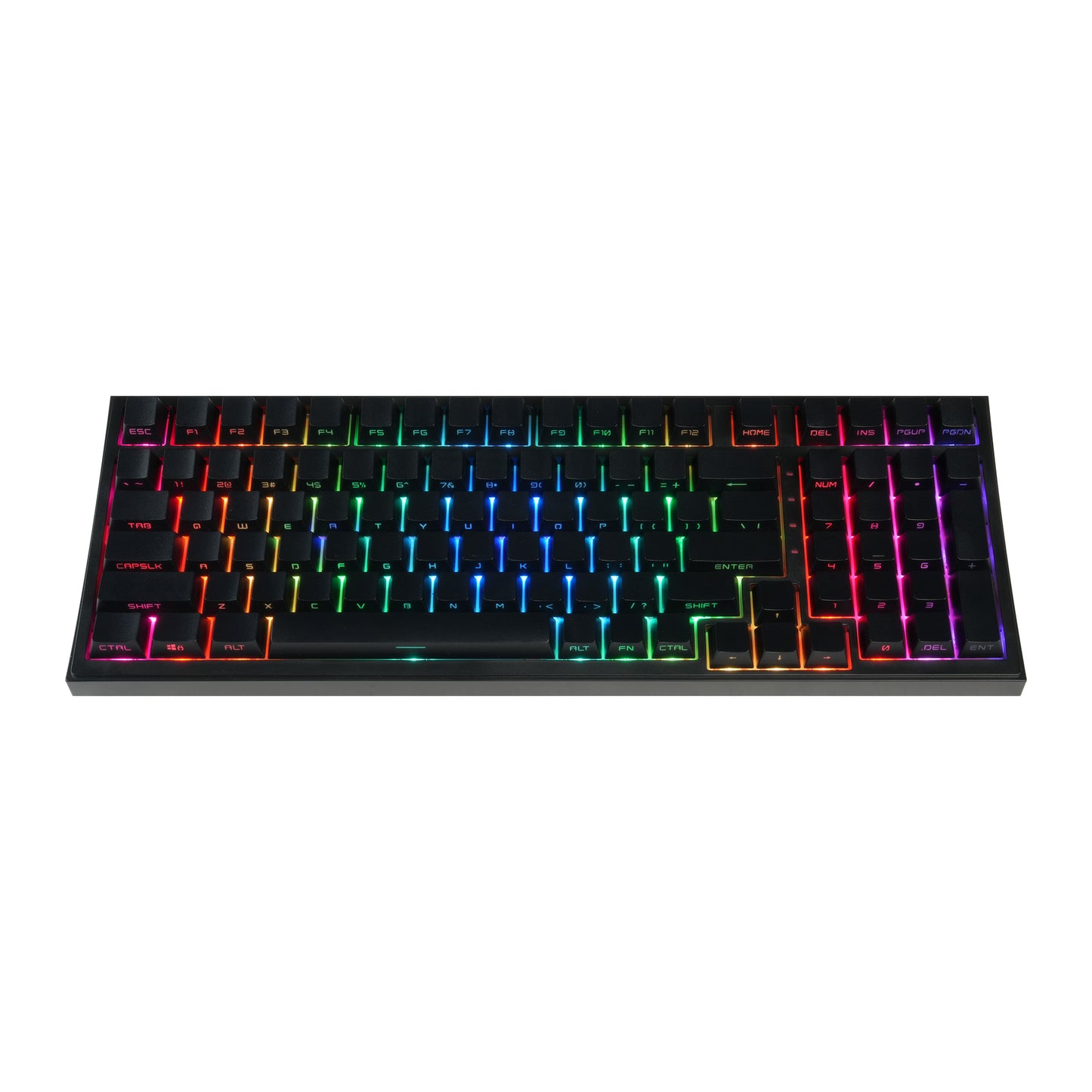 RECCAZR R99-PRO Custom Wireless Mechanical Keyboard RGB Backlit Tri-mode Bluetooth/Type-c Wired/Wireless Gaming Keyboard Hotswappable Silent Office Keyboard for PC Laptop Computer