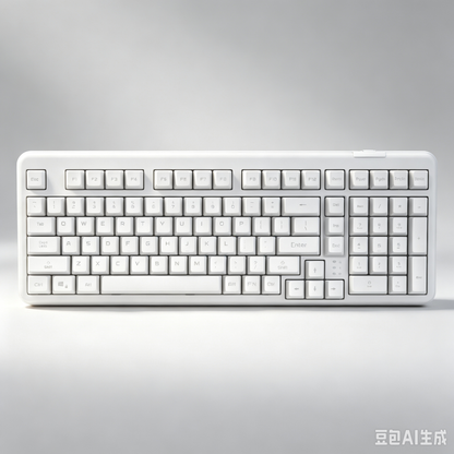 RECCAZR R102 Mechanical Keyboard,Tri-mode Wireless gaming keyboard, Hot-swap, RGB, PBT Keycaps（White Series）